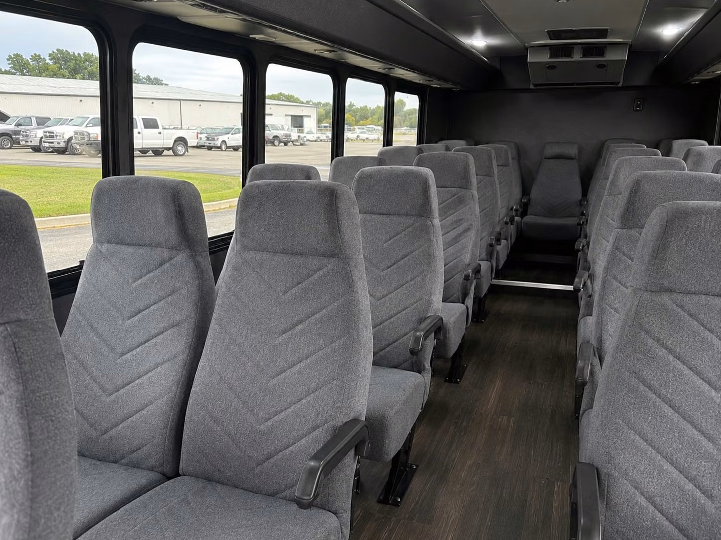 20 passenger minibus inside
