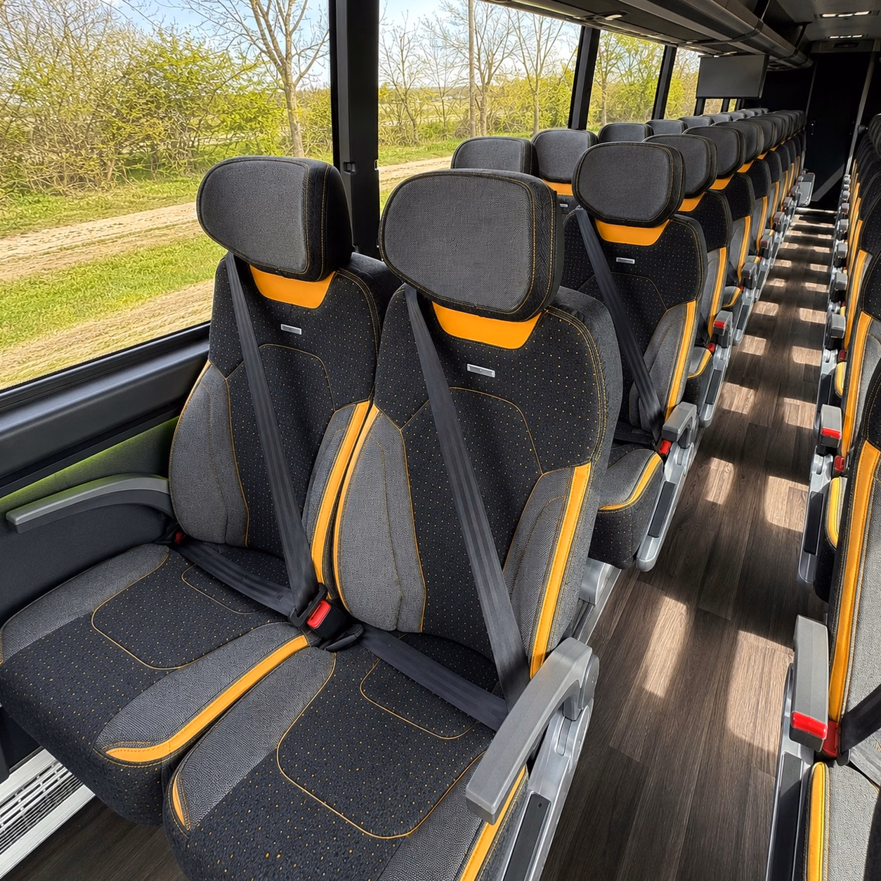 charter bus support for erie area military installations and training exercises